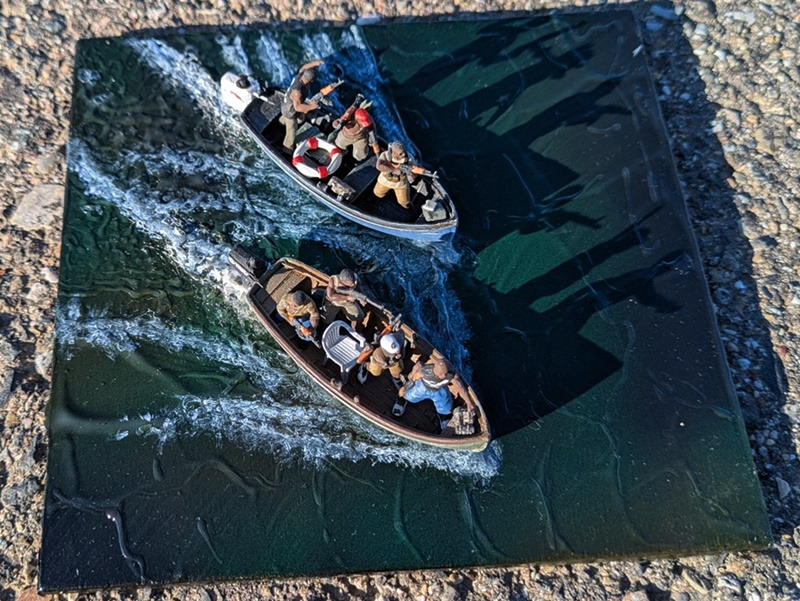 Blick auf das Gesamtdiorama aus der Vogelperspektive