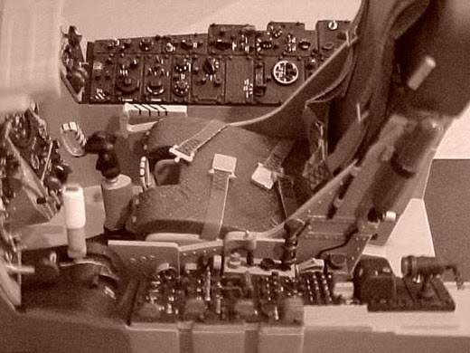 F-104 Starfighter-Cockpit