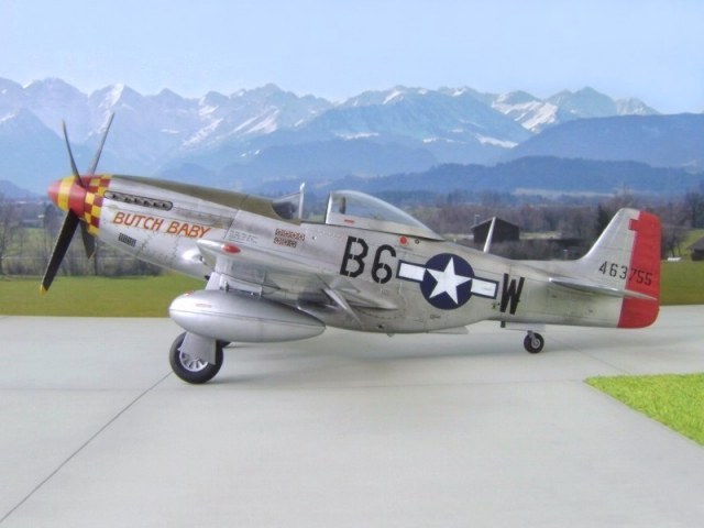 Modell North American P-51D Mustang der USAF