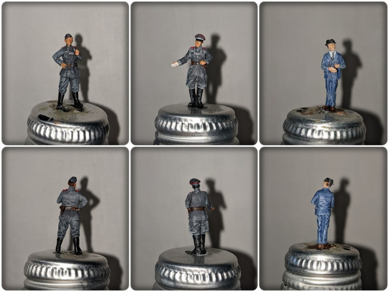 Diese Figuren stammen von Black Army Models aus dem Set German Feldgendarmerie in 1:72 und sind jedem Modellbauer wärmstens zu empfehlen