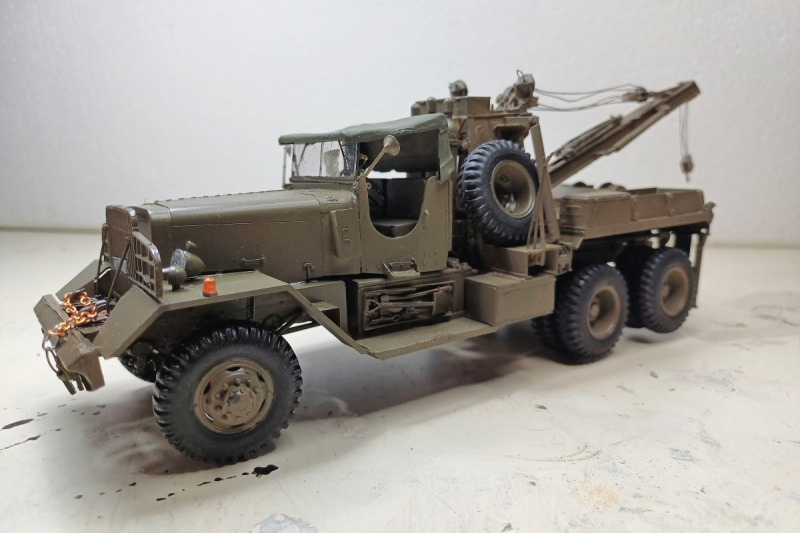 Kranwagen Ward LaFrance M1A1