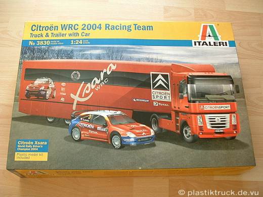 Citroen WRC Diorama Monte Carlo 2004