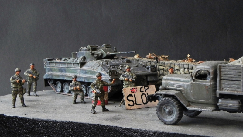British Army Checkpoint