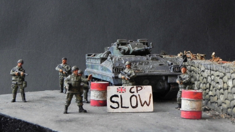 British Army Checkpoint