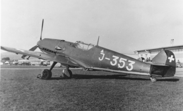 J-353 der Schweizer Fliegertruppe, (Fl Kp 21), Frühjahr 1940