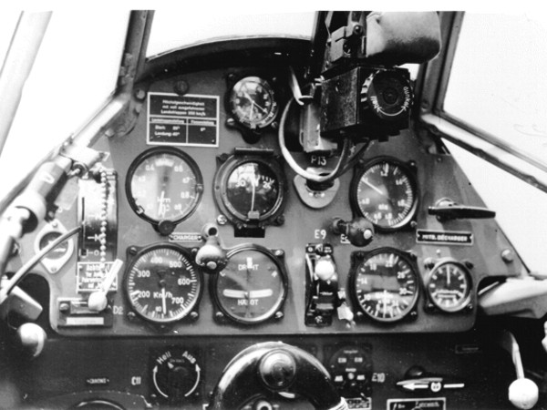 Cockpit Schweizer Me-109 E-3
