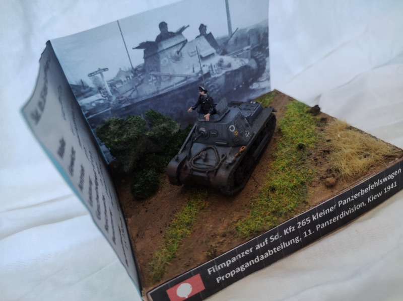 Filmpanzer auf kleiner Panzerbefehlswagen Ausf. B
