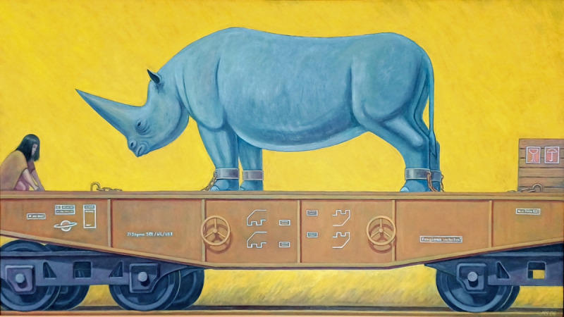Das blaue Einhorn