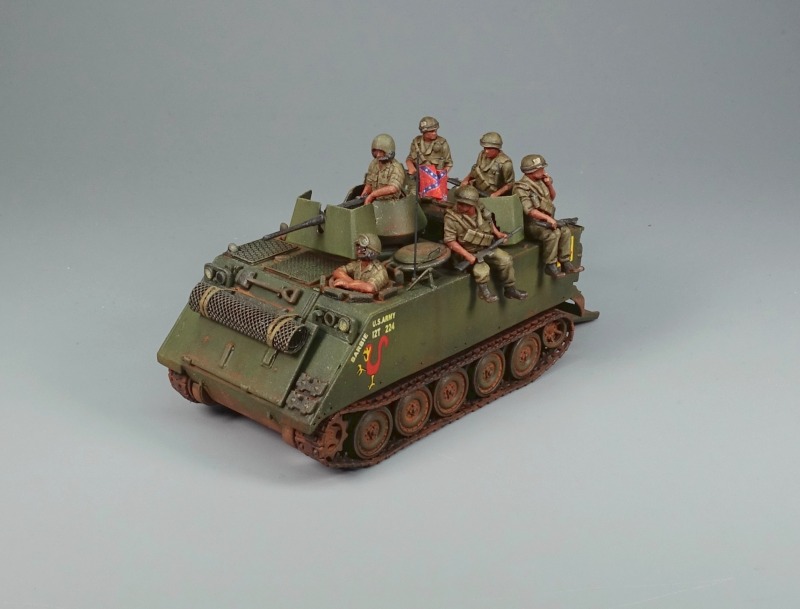 Der M113 mit Besatzung 