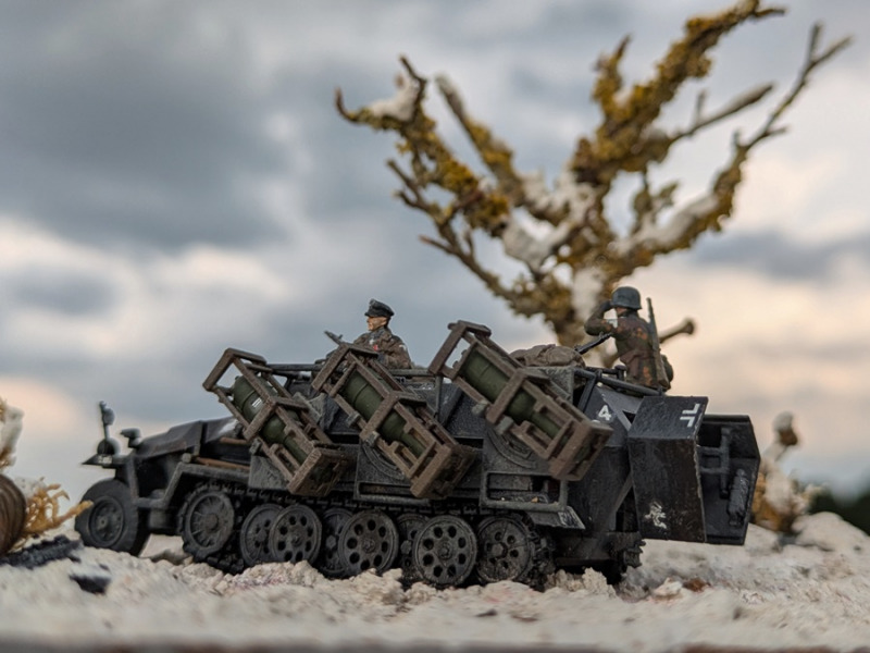 Das Sd.Kfz. 251/1 Ausführung C mit Wurfrahmen 40