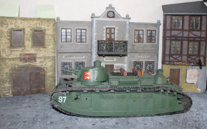 Panzerausstellung anlässlich des französischen Nationalfeiertags (Stellprobe am 13.7.1938)