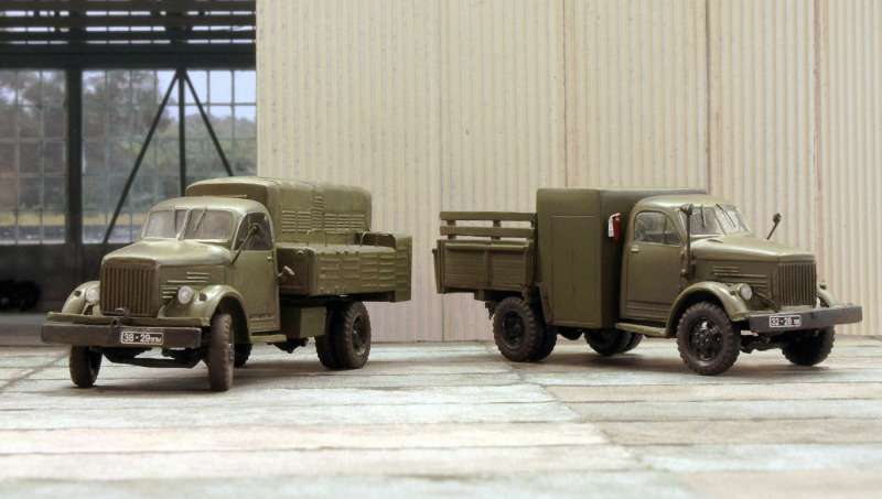 GAZ-51 UPG-250GM und PSG-65/130B