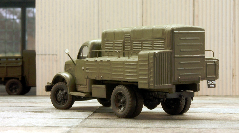 GAZ-51 UPG-250GM und PSG-65/130B, Military Wheels 1:72 von Roland ...