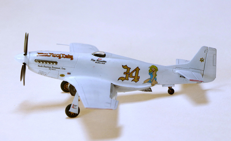 Race Mustang P-51 "Miss Foxy Lady" (White)