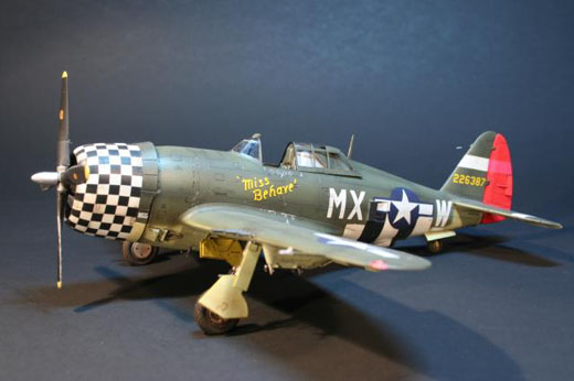 Republic P-47D-22-RE Thunderbolt Razorback