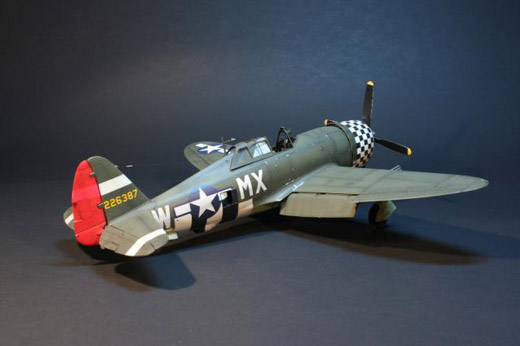 Republic P-47D-22-RE Thunderbolt Razorback