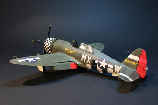 Republic P-47D-22-RE Thunderbolt Razorback