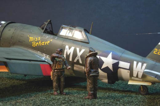 Republic P-47D-22-RE Thunderbolt Razorback