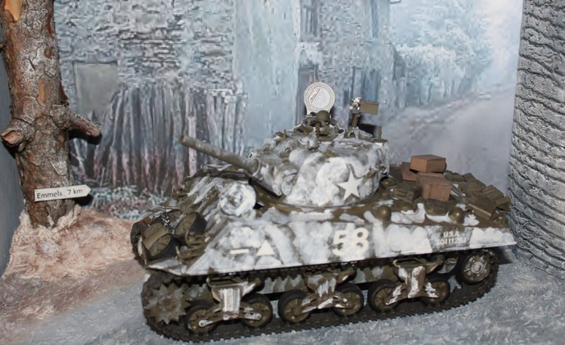 Ein Sherman im Guckkasten