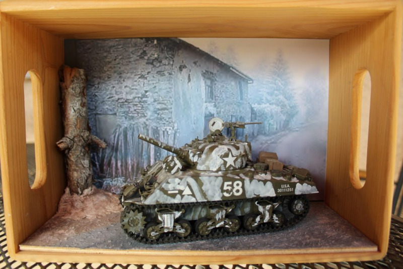Ein Sherman im Guckkasten