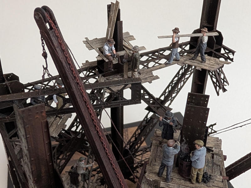 Auf der Turmbaustelle