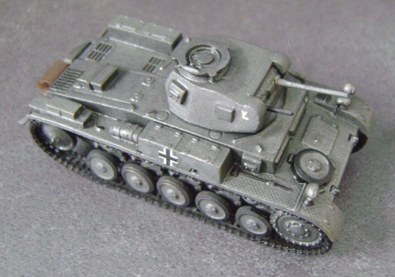 Matchboxmodell Panzer II Ausführung F