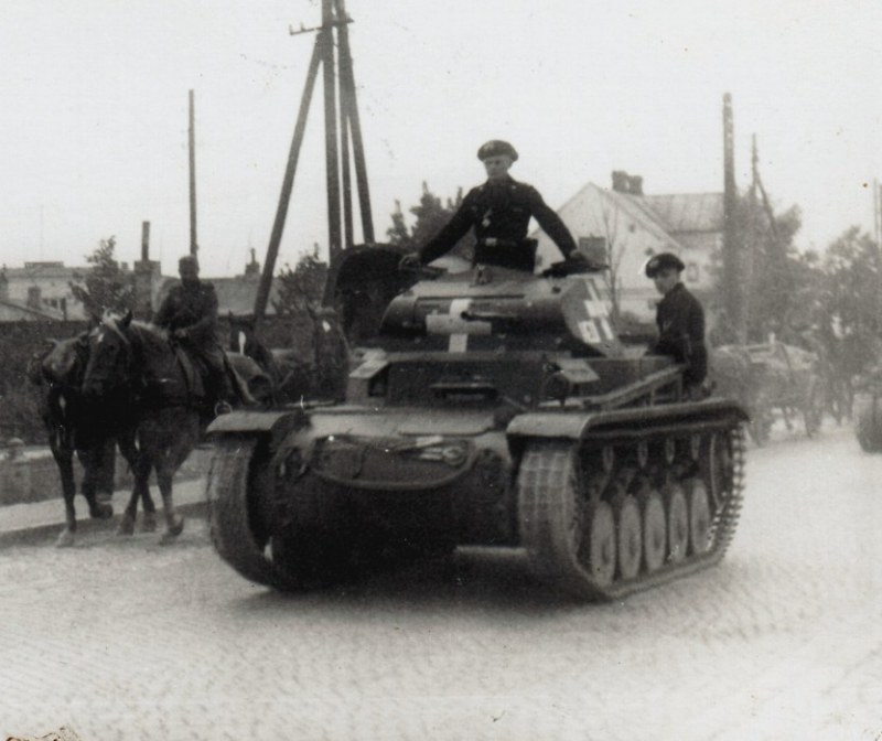 Panzer II 1939 (Foto Sammlung H. Dominik)