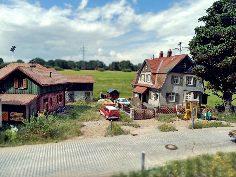 Ländliche Idylle in den Siebzigerjahren