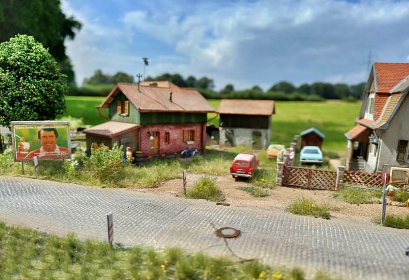 Ländliche Idylle in den Siebzigerjahren