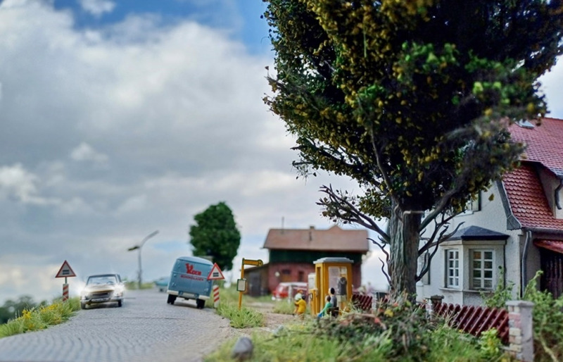 Ländliche Idylle in den Siebzigerjahren