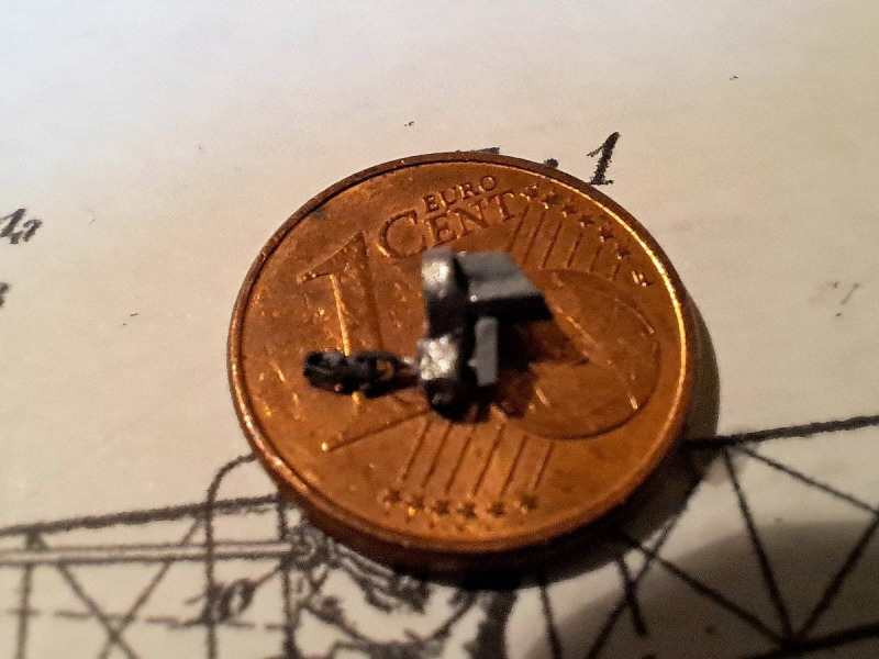Detail vorderes Getriebe mit Kardangelenk