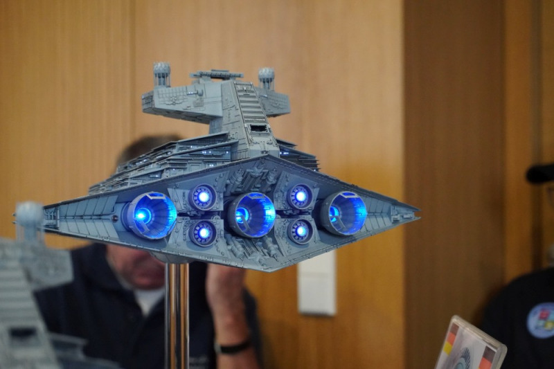 Star Wars Raumschiff mit Beleuchtung