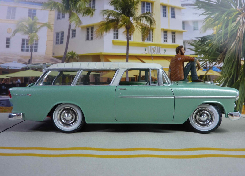 1955 Chevrolet Nomad und Crackerbox