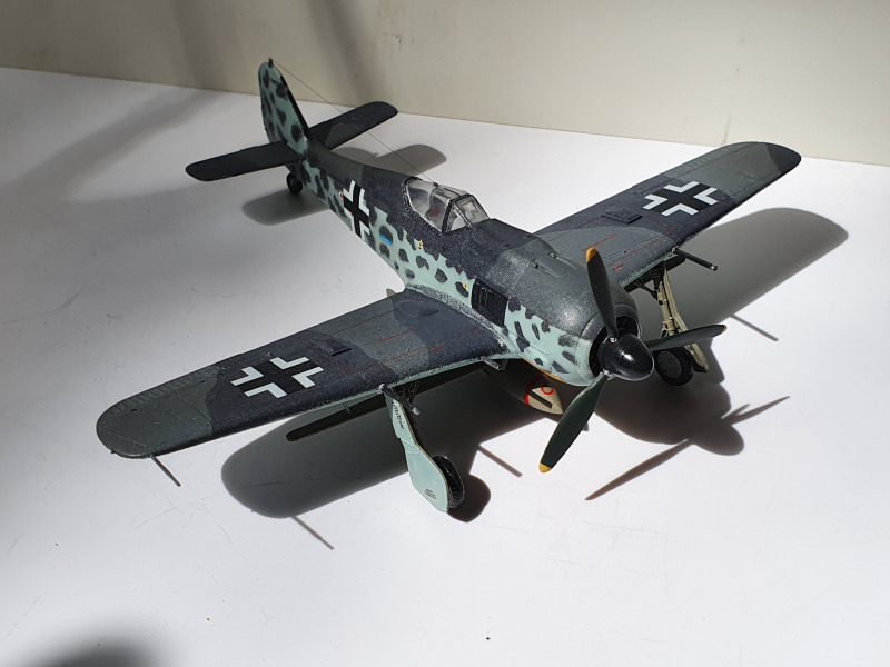Fw 190 A-8 mit BV Hagelkorn