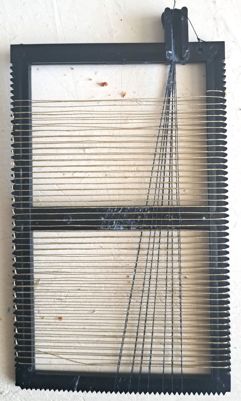 Rahmen als Hilfe zum Herstellen von Wanten