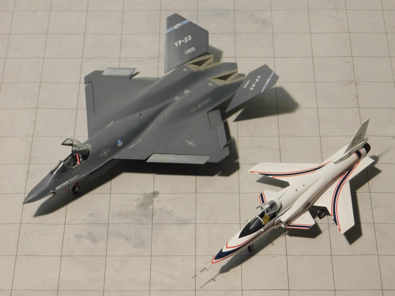 Grumman X-29A ATD vs Northrop YF-23 Black Widow II  PAV-1