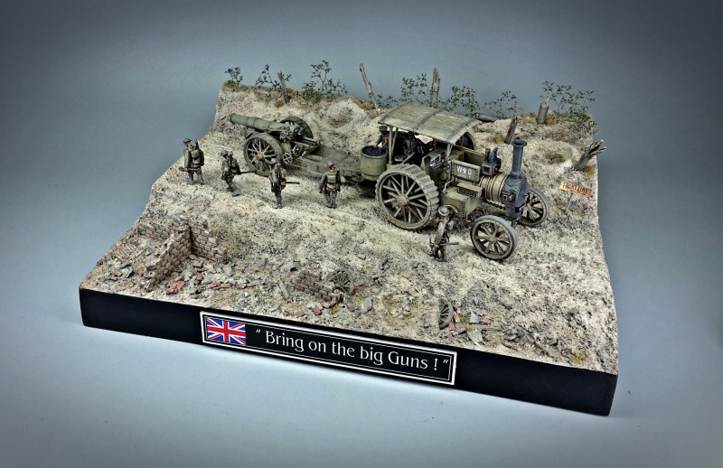 McLaren „Gigantic“ und BL 8-inch Howitzer