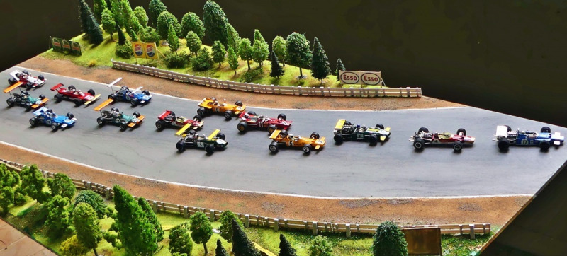 Wagen und Fahrer der Formel 1 Weltmeisterschaft 1969