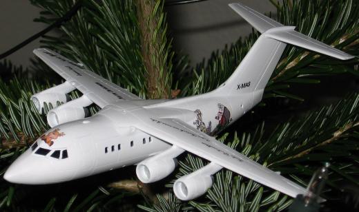 BAe 146 Weihnachten 2005
