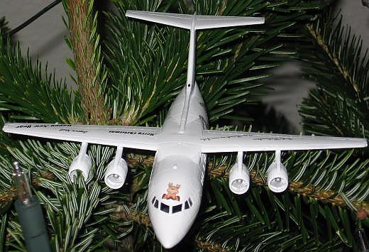 BAe 146 Weihnachten 2005
