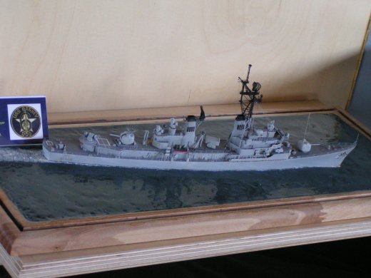 Dirks USS Barney in 1:350