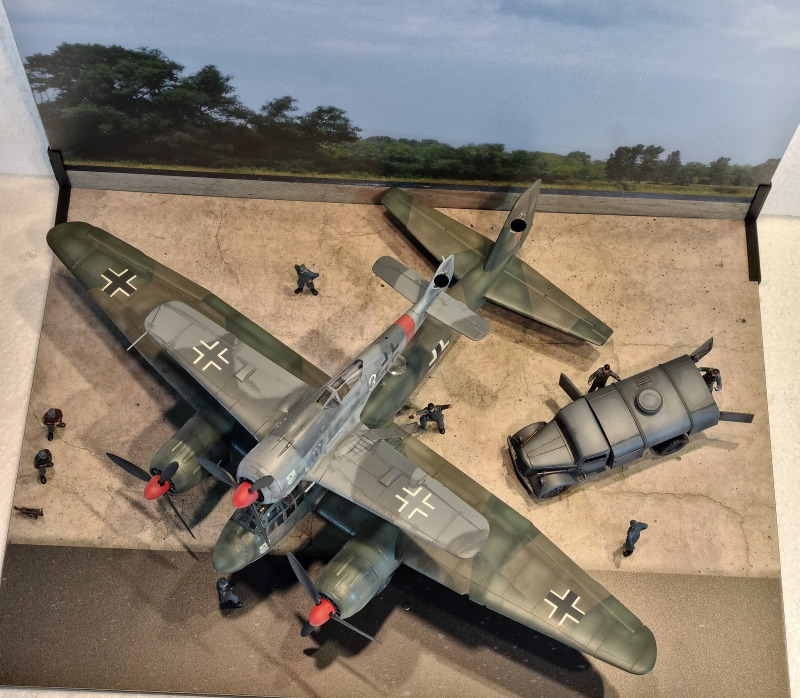 Mistel S2 (Trainer), Ju 88 G-1 und Fw 190 A-8