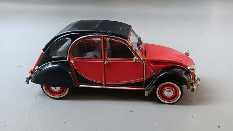 Citroen 2CV Charleston Ente, Revell 1:24 von Arne Weimann