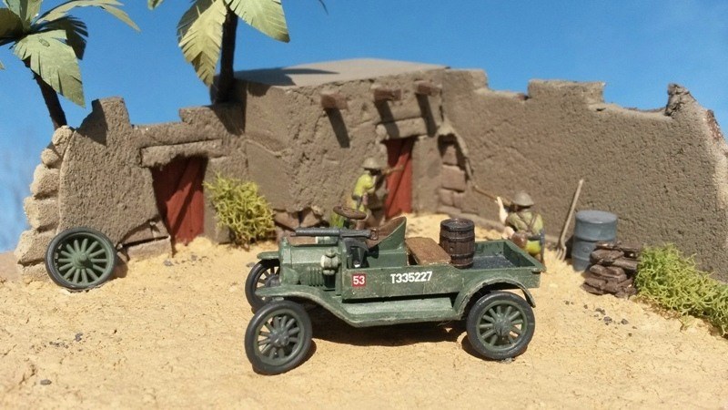 Ford T-Modell M.M.G.S. der britischen Truppen in Afrika