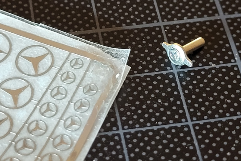 Zentralverschluß mit geätztem Stern