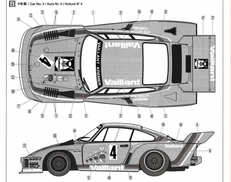 Ausschnitt aus der Bauanleitung von Tamiya