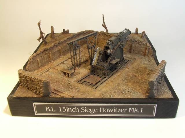 BL 15 inch (381 mm) Siege Haubitze