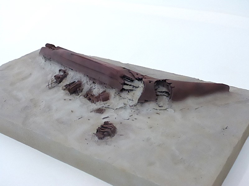 Das Wrack der IJN Fuso