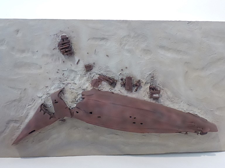 Das Wrack der IJN Fuso