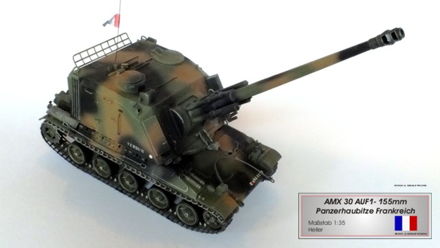 155 mm AuF1-Turm auf AMX 30